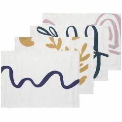 Ecology Nomad Set of 4 Cotton Placemats Nature