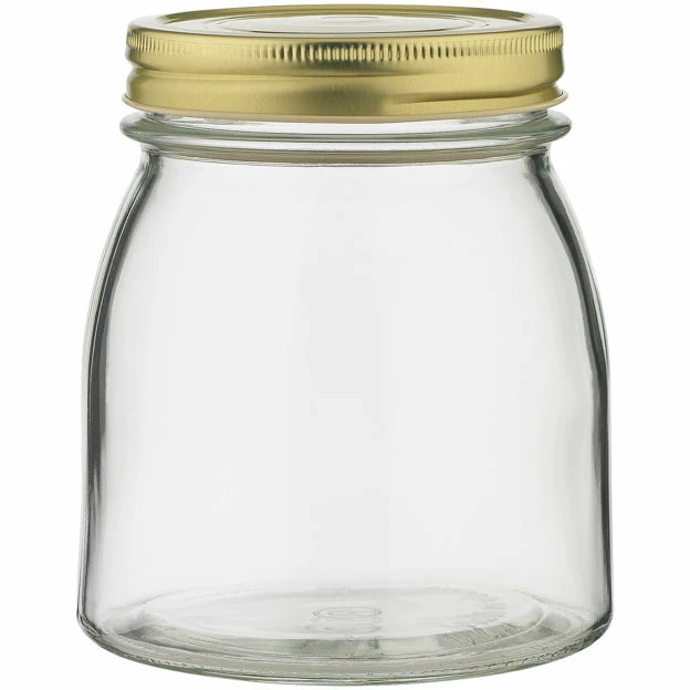 Ecology Source Glass Jar with Lid - 750ml 3 Ecology Source Glass Jar with Lid - 750ml