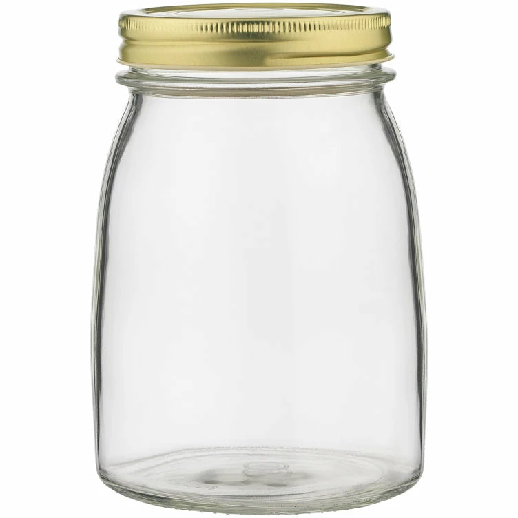 Ecology Source Glass Jar with Lid - 1 Litre 3 Ecology Source Glass Jar with Lid - 1 Litre