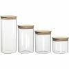 Ecology Pantry Square Canisters - Set of 4 -Outlet Ecology Store EC15164 1024x1024