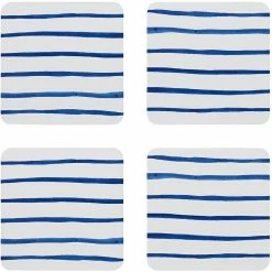 Ecology Punch Set of 4 Coasters 10 x 10cm Linea