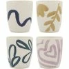Ecology Nomad Set of 4 Latte Cups 250ml Nature -Outlet Ecology Store EC1741 1024x1024