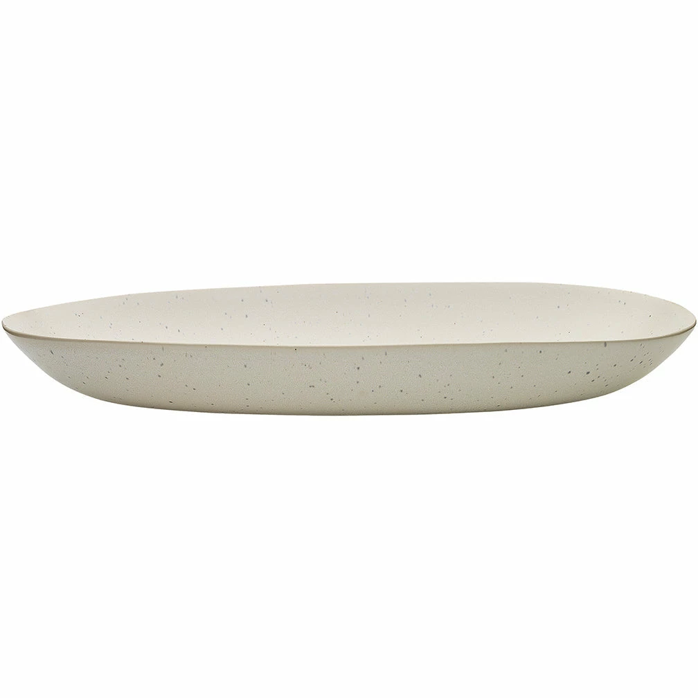 Ecology Malta Oval Platter 40x23cm Linen 3 Ecology Malta Oval Platter 40x23cm Linen