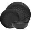 Ecology Speckle Dinner Set 12 Piece - Ebony -Outlet Ecology Store EC61199 1024x1024
