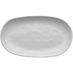Ecology Speckle Milk Oval Serving Bowl