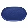 Ecology Speckle Cobalt Oval Platter