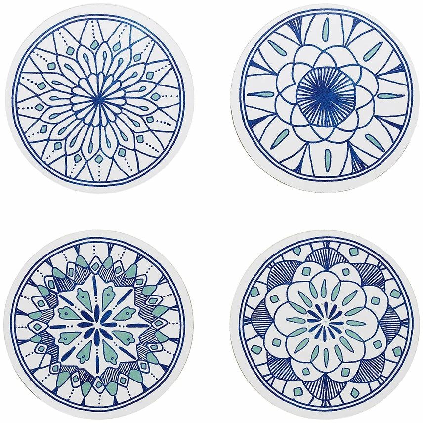 Ecology Oasis Set of 4 Coasters 10cm 3 Ecology Oasis Set of 4 Coasters 10cm