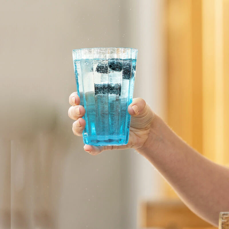 Ecology Adrift Set of 4 Hi Ball Tumblers 345ml Blue 5 Ecology Adrift Set of 4 Hi Ball Tumblers 345ml Blue - Image 3