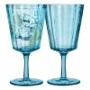 Ecology Adrift Set of 4 Goblets 325ml Blue