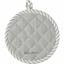 Ecology Trattoria Set of 2 Round Pot Holders Grey