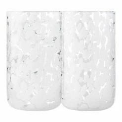 Ecology Samara Set of 4 Hi Ball Tumblers 400ml White