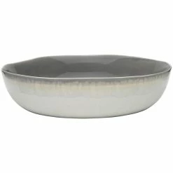 Ecology Dawn Round Shallow Serving 33.5cm - Cloud