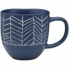Ecology Dwell Herringbone Mug 340Ml 2 Ecology Dwell Herringbone Mug 340Ml -Outlet Ecology Store EcologyDwellHerringboneMugEC62085 1024x1024